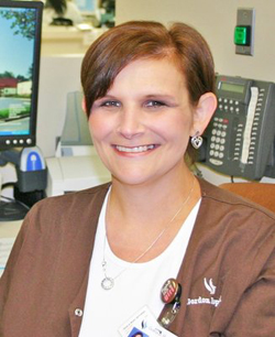 Amanda Montgomery - Phlebotomist in Gordon Hospital, Calhoun, Georgia.